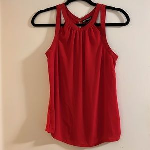 Express size xsmall red dressy tank